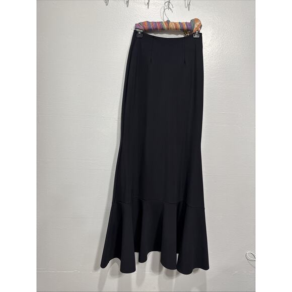 CHIARA BONI LA PETITE ROBE Black Mermaid Dressy Maxi Skirt 40 US 4 Party Formal - Picture 4 of 14